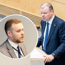 S. Skvernelis apie G. Landsbergio pareiškimą dėl Vyriausybės pasitraukimo: blefuoja ir meluoja