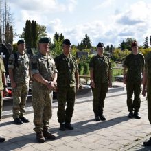 Pagerbti tarptautinėse operacijose žuvę Lietuvos kariai