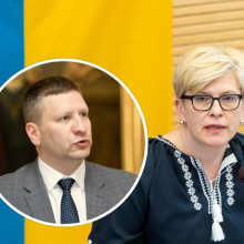 I. Šimonytė: aš primygtinai prašiau S. Kairio neteikti atsistatydinimo prašymo