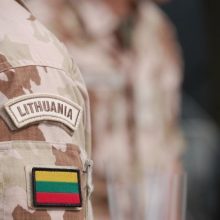 Kilus įtampai sustiprintas Irake tarnaujančių Lietuvos karių saugumas