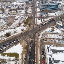 Vilniuje bus rekonstruojamos dvi svarbios sankryžos