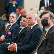 V. Zelenskis: svarbu, kad Ukraina neprarastų tikėjimo, jog gali tapti ES ir NATO nare