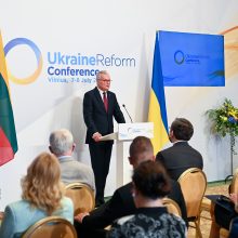 V. Zelenskis: svarbu, kad Ukraina neprarastų tikėjimo, jog gali tapti ES ir NATO nare