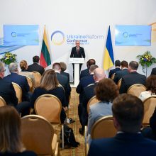 V. Zelenskis: svarbu, kad Ukraina neprarastų tikėjimo, jog gali tapti ES ir NATO nare