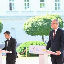 V. Zelenskis: svarbu, kad Ukraina neprarastų tikėjimo, jog gali tapti ES ir NATO nare
