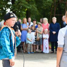 Prezidentė išgirdo Tulpiakiemio pagalbos šauksmą