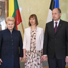 D. Grybauskaitė stiprina santykius su kaimynais estais