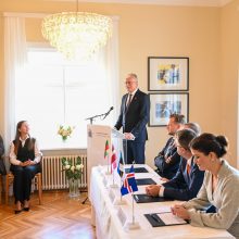 G. Nausėda: Islandijos pavyzdys turėtų įkvėpti pasaulį palaikyti kovą už laisvę