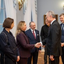 G. Nausėda susitiko su Europos miestų vadovais: aptarė paramą Ukrainai