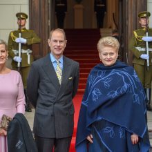 D. Grybauskaitė su britų princu kalbėjo ir apie Lietuvos okupaciją 