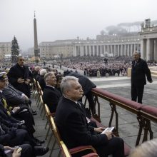 G. Nausėda: Benedikto XVI asmenybėje derėjo meilė artimam ir nepakantumas blogiui