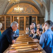 Vilniaus universitete atidaryta paroda – eksponuojami Gedimino laiškai