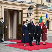 G. Nausėda žada siekti stipresnių sankcijų Rusijai dėl konflikto Ukrainoje