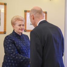 D. Grybauskaitė: Vakarams tenka atremti užslėptą hibridinę agresiją