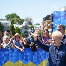 D. Grybauskaitė naująjį Ukrainos prezidentą ragina „sutraiškyti“ oligarchinę sistemą