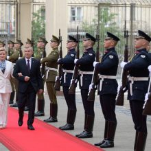 D. Grybauskaitės žinia: G. Nausėdai teks atsakomybė saugoti Konstituciją