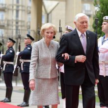 D. Grybauskaitės žinia: G. Nausėdai teks atsakomybė saugoti Konstituciją