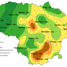 Lietaus dar trūksta: stichinė sausra išlieka Elektrėnų ir Trakų rajonuose