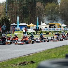 Lietuvos kartingo sezoną pradėjo rekordinis dalyvių būrys