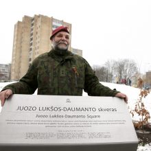 Sostinėje nustatyti tiksli vieta, kur gyveno partizanas J. Lukša-Daumantas