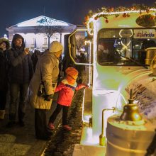 Kalėdų traukinukas nuo šiol kursuos dviem maršrutais