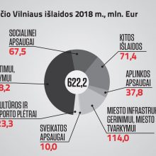 Suskaičiavo biudžeto pajamas: šiemet Vilnius galės išleisti daugiau