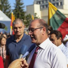 Protestas neapsiėjo be incidentų: sumuštas žmogus, sulaikyti du girti ir vienas su narkotikais