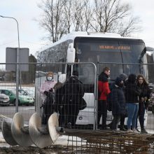 Po penkerius metus trukusių ginčų Trakuose pradėta statyti nauja autobusų stotis