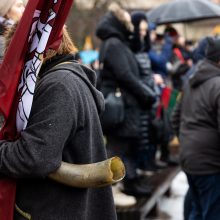 V. Landsbergis apie protestuotojus: nereikia jų vadinti žmonėmis – jie fašistai, „Jedinstvo“