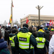 Per Sausio 13-osios minėjimą protestavusiems asmenims – administracinės bylos