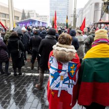 Prezidentas apie šūkaujančią minią per Sausio 13-iosios renginį: žuvusieji to nenusipelnė