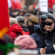 V. Landsbergis apie protestuotojus: nereikia jų vadinti žmonėmis – jie fašistai, „Jedinstvo“