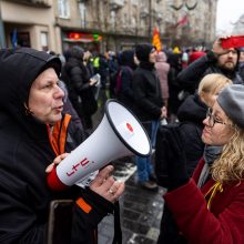 Protestai per Sausio 13-osios minėjimą sugraudino Seimo narę: taip sunku niekada nebuvo