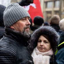 Opozicijos atstovai neskuba smerkti Sausio 13-osios minėjimą trikdžiusių protestuotojų