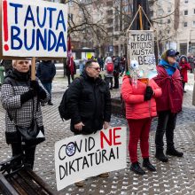 Opozicijos atstovai neskuba smerkti Sausio 13-osios minėjimą trikdžiusių protestuotojų