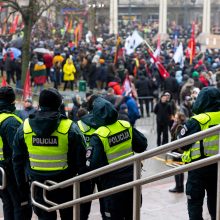 V. Landsbergis apie protestuotojus: nereikia jų vadinti žmonėmis – jie fašistai, „Jedinstvo“