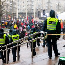 Protestuotojų nušvilpta premjerė: kova už laisvę nėra noras maištauti ir kelti neramumus