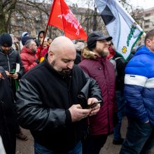 Protestuotojų nušvilpta premjerė: kova už laisvę nėra noras maištauti ir kelti neramumus