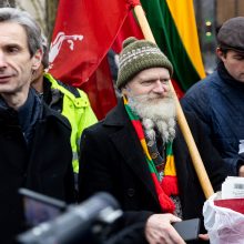 V. Landsbergis apie protestuotojus: nereikia jų vadinti žmonėmis – jie fašistai, „Jedinstvo“