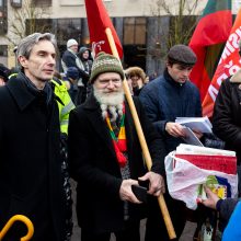 Po protesto – A. Orlausko pareiškimas apie valdžią: jie – ne vadovai, jie iškamšos