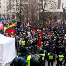 Protestuotojų nušvilpta premjerė: kova už laisvę nėra noras maištauti ir kelti neramumus