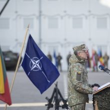 Lietuvoje tarnybą pradėjo nauja NATO bataliono rotacija