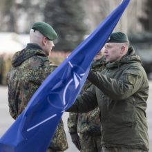 Lietuvoje tarnybą pradėjo nauja NATO bataliono rotacija