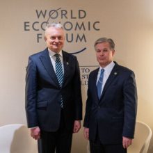 G. Nausėda su FTB vadovu aptarė teisėsaugos institucijų bendradarbiavimą