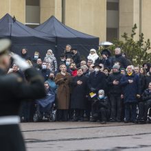 Prezidentas apie šūkaujančią minią per Sausio 13-iosios renginį: žuvusieji to nenusipelnė