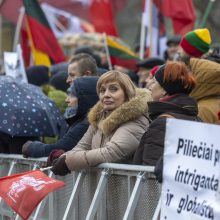 Opozicijos atstovai neskuba smerkti Sausio 13-osios minėjimą trikdžiusių protestuotojų