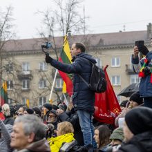 Opozicijos atstovai neskuba smerkti Sausio 13-osios minėjimą trikdžiusių protestuotojų