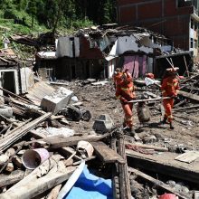 Kinijoje siaučiant taifūnui „Lekima“ žuvo mažiausiai 49 žmonės