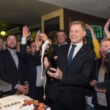 Vilniaus meru perrinktas R. Šimašius: vilniečiai išsirinko ne katę maiše