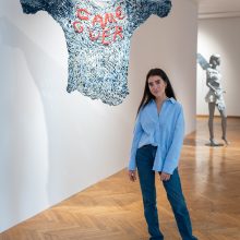 Jaunųjų meno platformos debiutas: L. Zigmantaitės odė džinsiniam audiniui